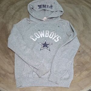 Victoria's Secret Gray Cowboys Sweater